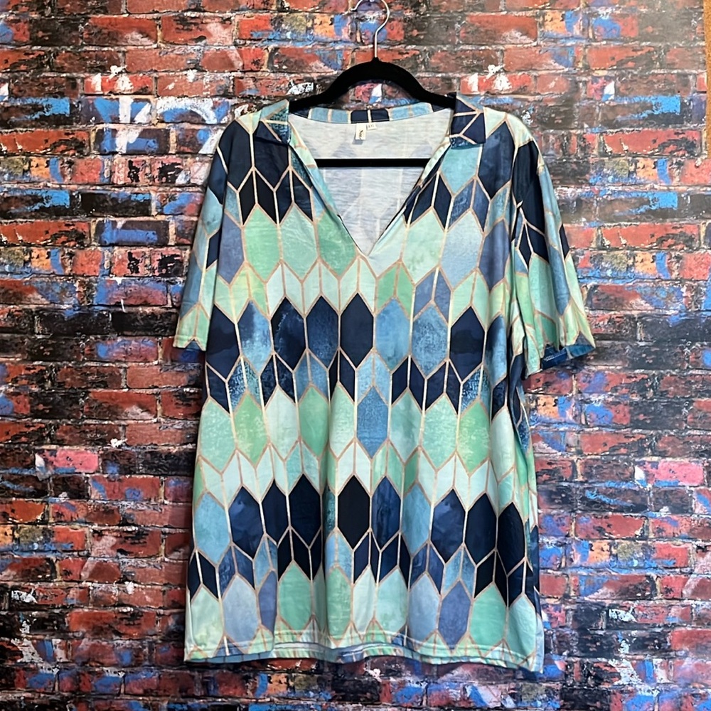 Women’s V-Neck Polo - XXL